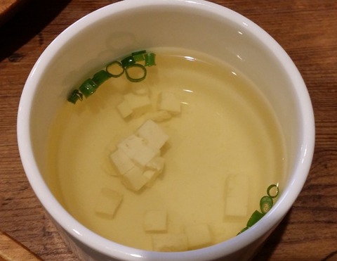 モグモグカフェのランチスープ
