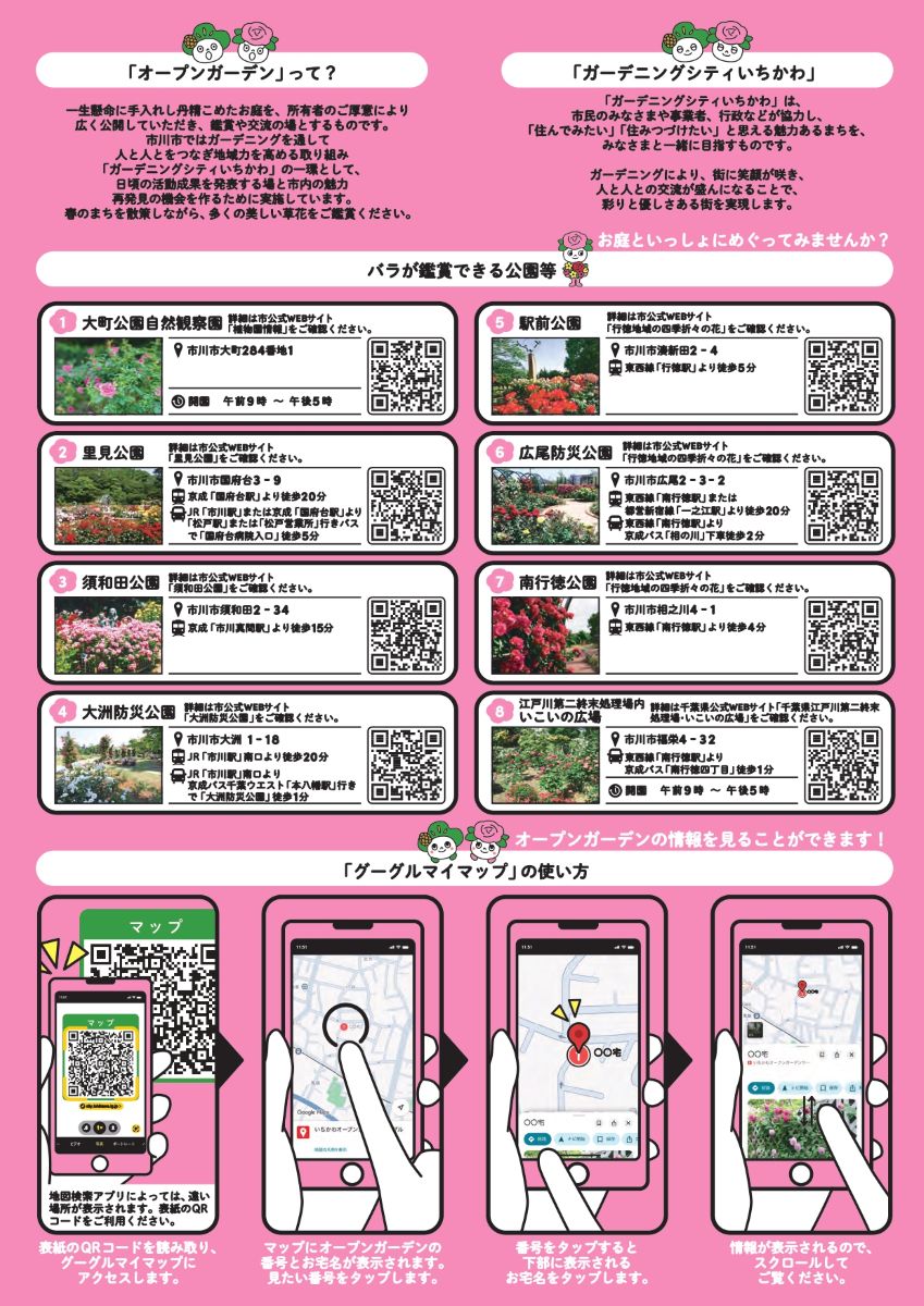 いちかわオープンガーデン2026ポスター
