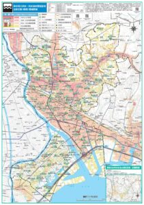 市川市水害ハザードマップ2026年／地図
