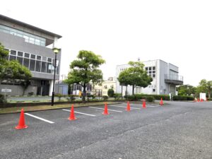 大洲防災公園の駐車場は市川市民納涼花火大会時使用禁止
