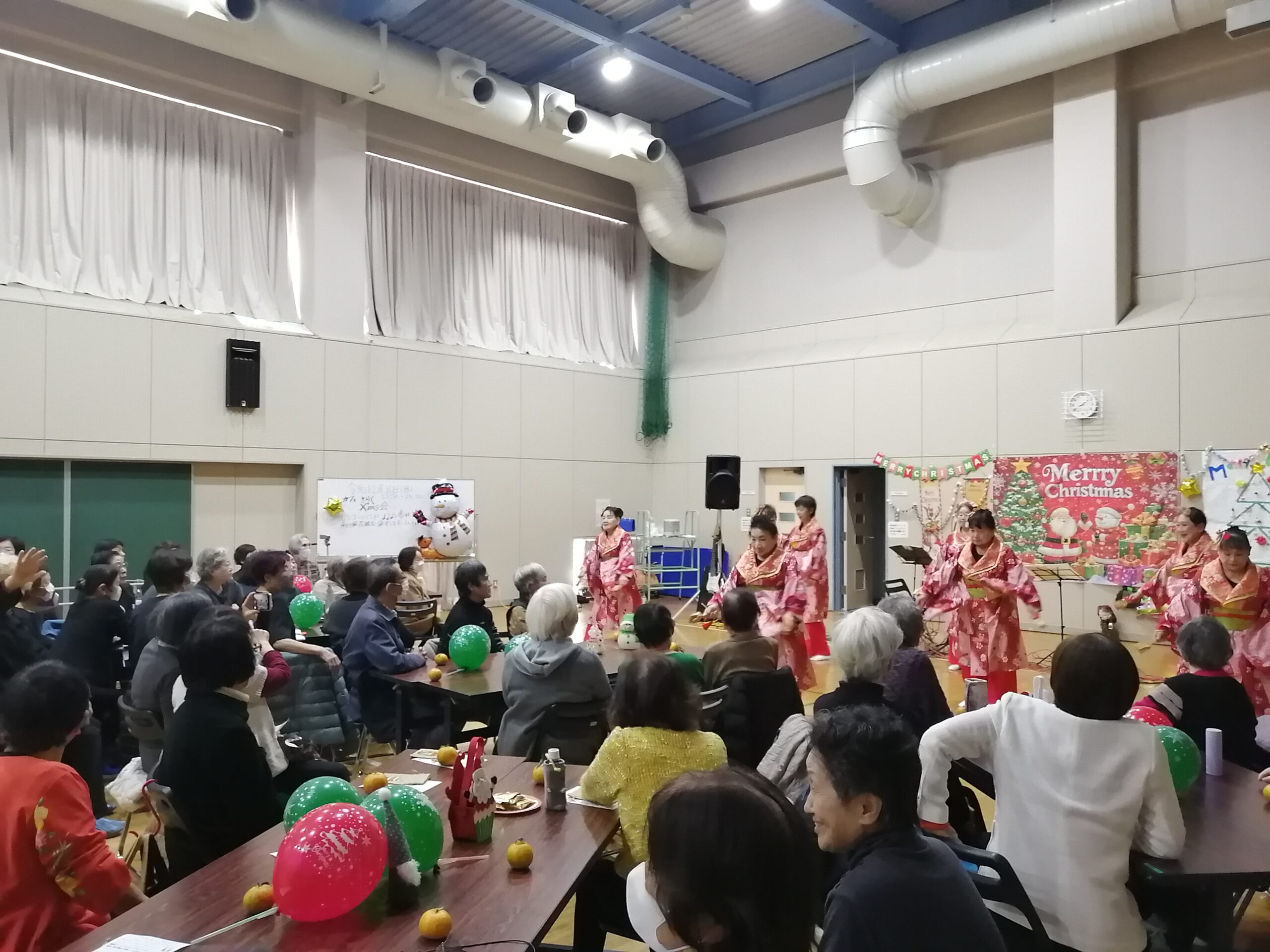 認知症カフェきらくクリスマス会"